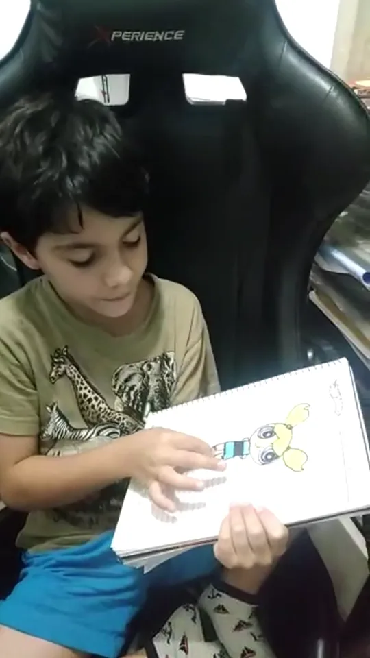 Aluno Rafa no Clube Line Art